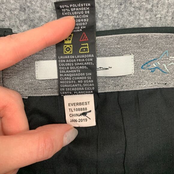 Greg Norman Dress Pant Mens 32 Stretch Chino Straight Lightweight Travel Golf - Picture 5 of 11